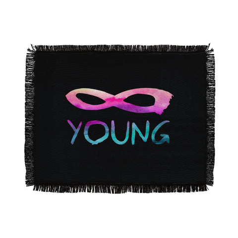 Jacqueline Maldonado Forever Young 2 Throw Blanket