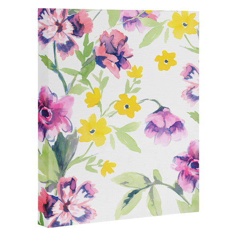Jacqueline Maldonado Garden Journal Pink Art Canvas