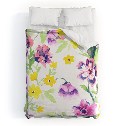 Jacqueline Maldonado Garden Journal Pink Duvet Cover