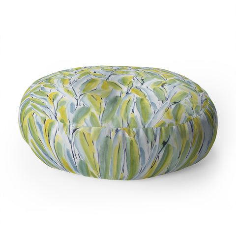 Jacqueline Maldonado Growth Green Floor Pillow Round