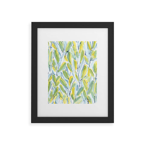 Jacqueline Maldonado Growth Green Framed Art Print