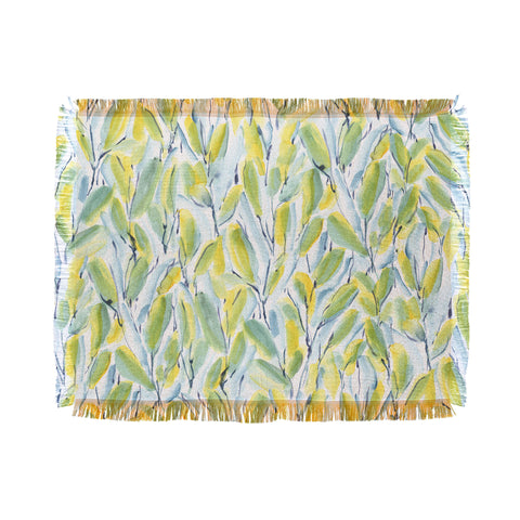 Jacqueline Maldonado Growth Green Throw Blanket