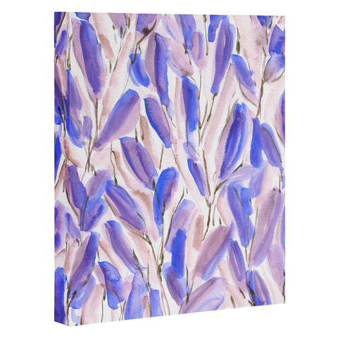 Jacqueline Maldonado Growth Violet Art Canvas