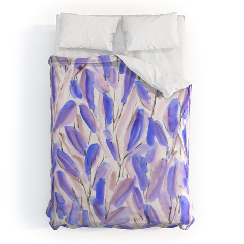 Jacqueline Maldonado Growth Violet Duvet Cover