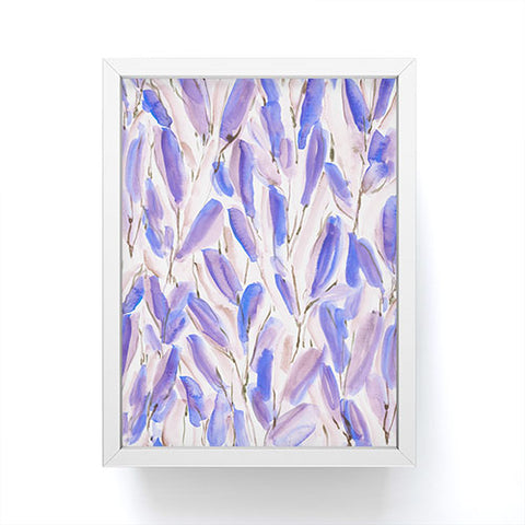 Jacqueline Maldonado Growth Violet Framed Mini Art Print