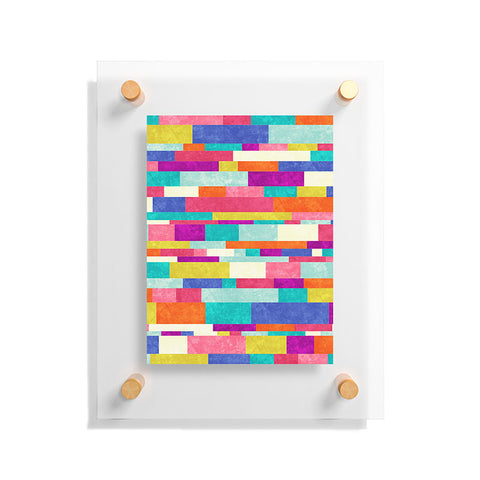 Jacqueline Maldonado Happy Go Lucky 1 Floating Acrylic Print