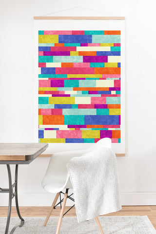 Jacqueline Maldonado Happy Go Lucky 1 Art Print And Hanger