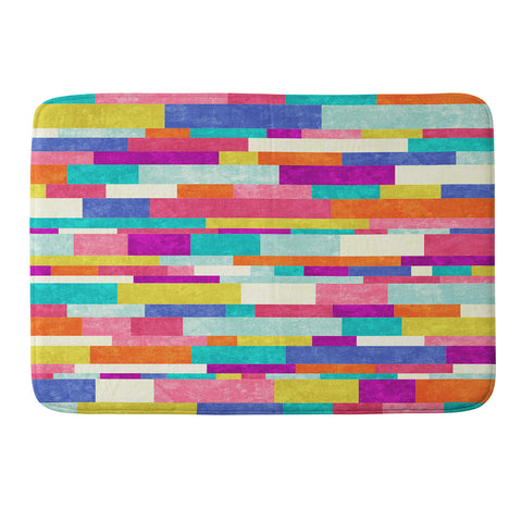 Jacqueline Maldonado Happy Go Lucky 1 Memory Foam Bath Mat