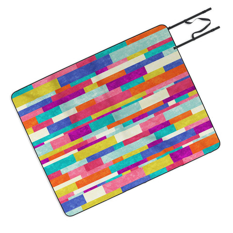 Jacqueline Maldonado Happy Go Lucky 1 Picnic Blanket