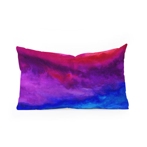 Jacqueline Maldonado Here Now Oblong Throw Pillow