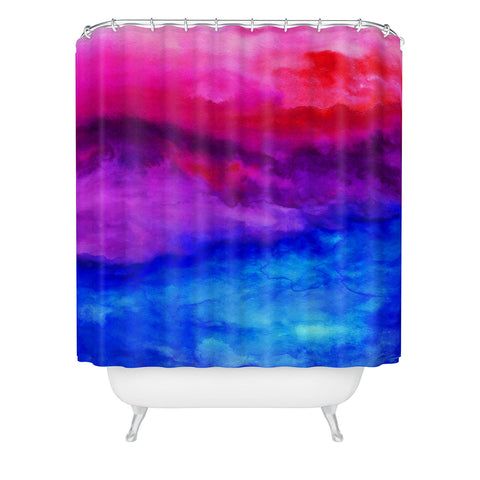 Jacqueline Maldonado Here Now Shower Curtain
