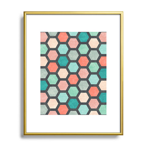 Jacqueline Maldonado Hexagon 1 Metal Framed Art Print