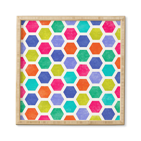 Jacqueline Maldonado Hexagon 2 Framed Wall Art