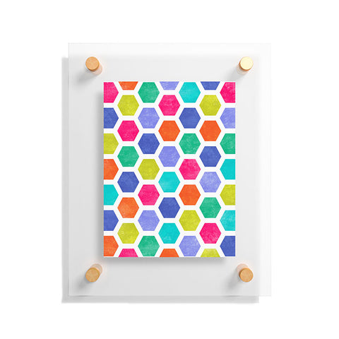 Jacqueline Maldonado Hexagon 2 Floating Acrylic Print