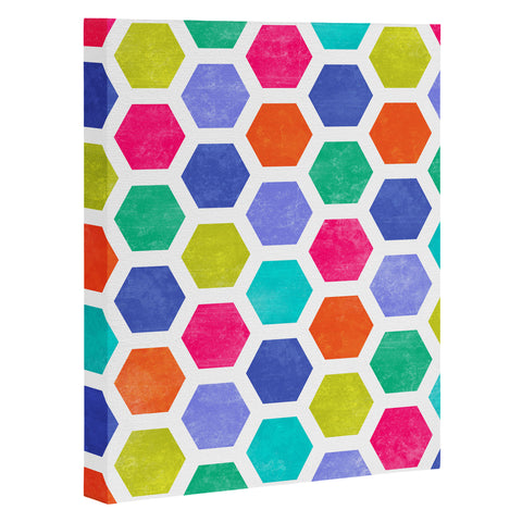Jacqueline Maldonado Hexagon 2 Art Canvas