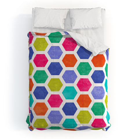 Jacqueline Maldonado Hexagon 2 Comforter