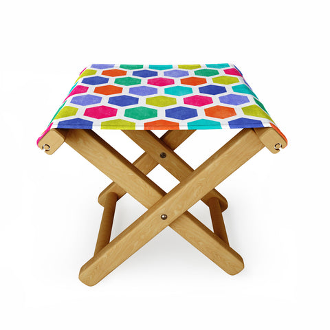 Jacqueline Maldonado Hexagon 2 Folding Stool