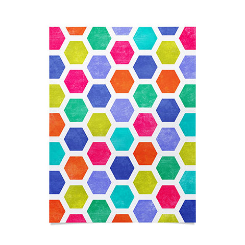 Jacqueline Maldonado Hexagon 2 Poster