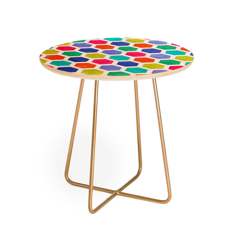 Jacqueline Maldonado Hexagon 2 Round Side Table