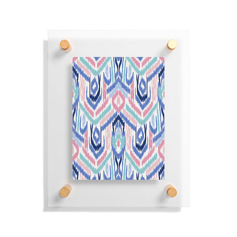 Jacqueline Maldonado Ikat Ikat Pastel Floating Acrylic Print