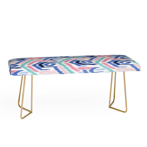 Jacqueline Maldonado Ikat Ikat Pastel Bench