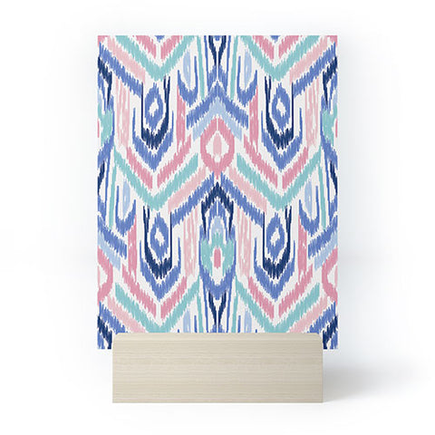 Jacqueline Maldonado Ikat Ikat Pastel Mini Art Print