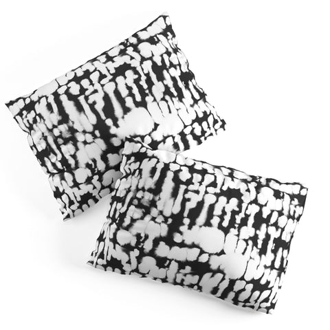 Jacqueline Maldonado Inky Inverse Black and White Pillow Shams