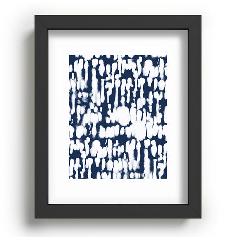 Jacqueline Maldonado Inky Inverse Dark Blue Recessed Framing Rectangle