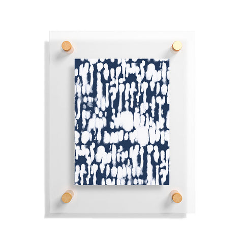 Jacqueline Maldonado Inky Inverse Dark Blue Floating Acrylic Print