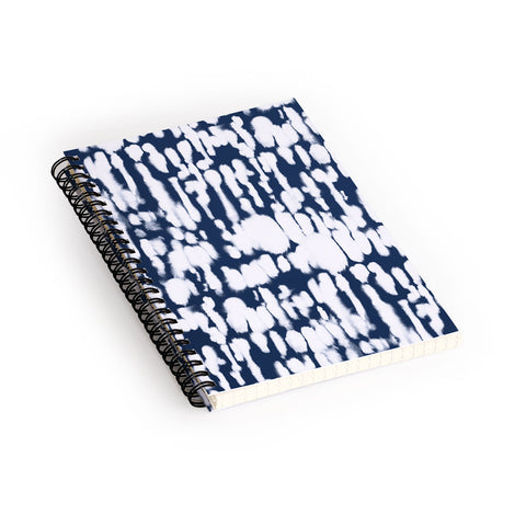 Jacqueline Maldonado Inky Inverse Dark Blue Spiral Notebook