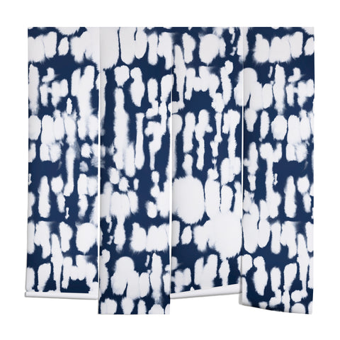 Jacqueline Maldonado Inky Inverse Dark Blue Wall Mural