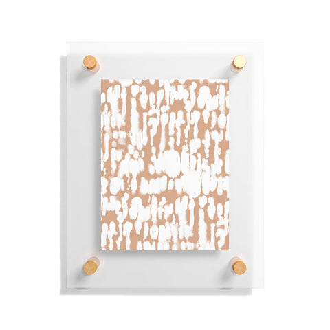 Jacqueline Maldonado Inky Inverse Terra Cotta Floating Acrylic Print