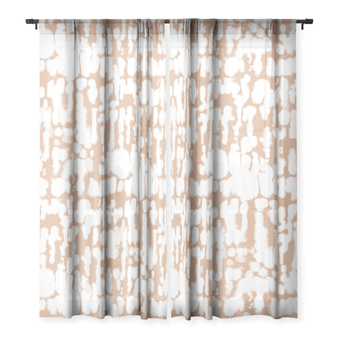 Jacqueline Maldonado Inky Inverse Terra Cotta Sheer Non Repeat