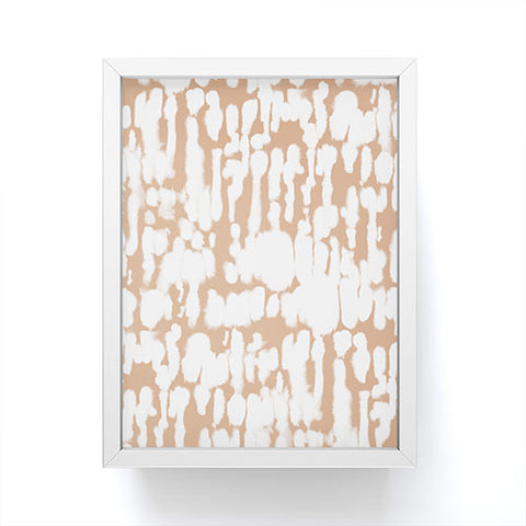 Jacqueline Maldonado Inky Inverse Terra Cotta Framed Mini Art Print