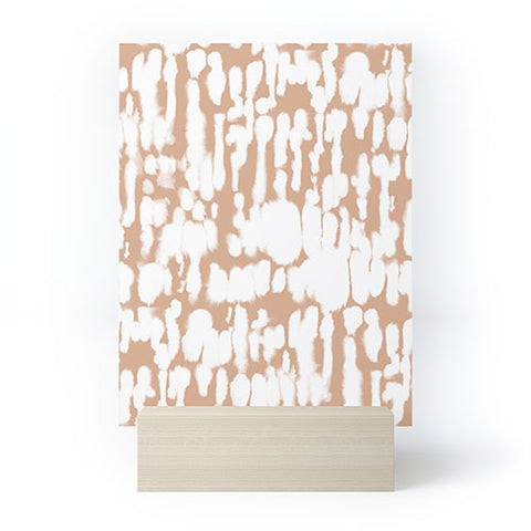 Jacqueline Maldonado Inky Inverse Terra Cotta Mini Art Print