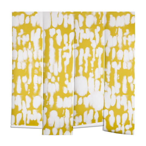 Jacqueline Maldonado Inky Inverse Yellow Wall Mural