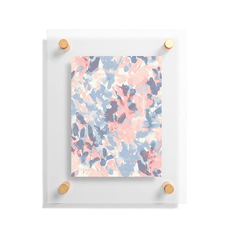 Jacqueline Maldonado Intuition Pale Peach and Blue Floating Acrylic Print
