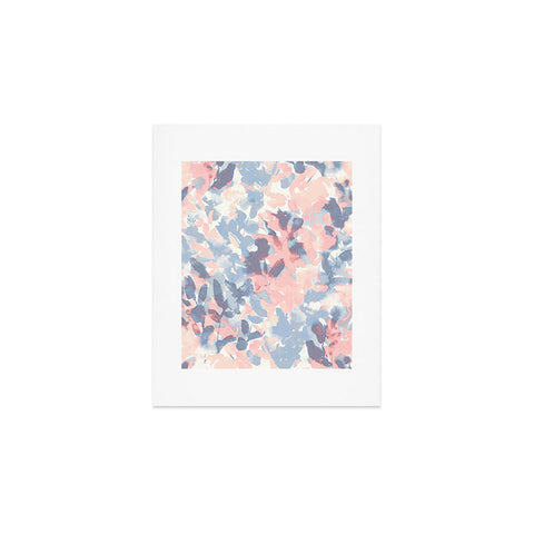 Jacqueline Maldonado Intuition Pale Peach and Blue Art Print