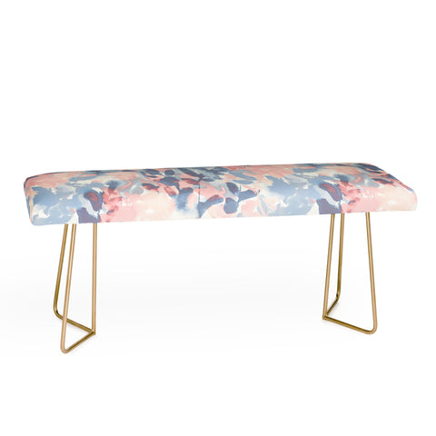 Jacqueline Maldonado Intuition Pale Peach and Blue Bench