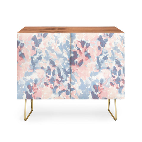 Jacqueline Maldonado Intuition Pale Peach and Blue Credenza