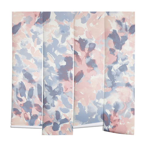 Jacqueline Maldonado Intuition Pale Peach and Blue Wall Mural