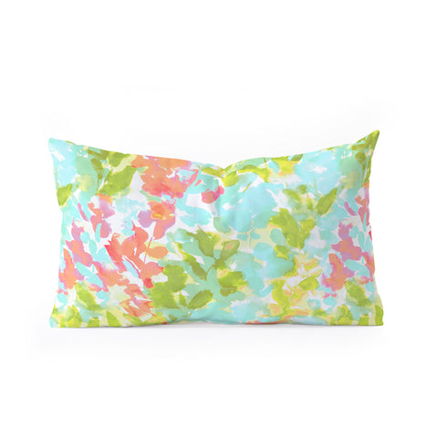 Jacqueline Maldonado Intuition Wild and Free Oblong Throw Pillow