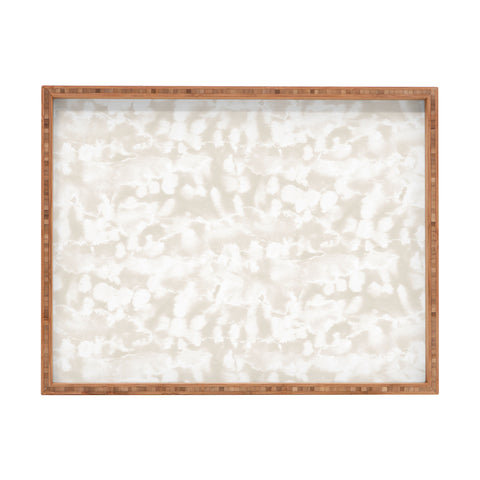 Jacqueline Maldonado Inverse Ice Dye Neutral Rectangular Tray