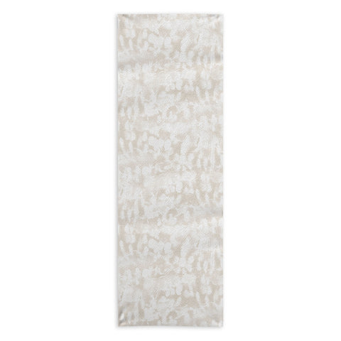 Jacqueline Maldonado Inverse Ice Dye Neutral Yoga Towel