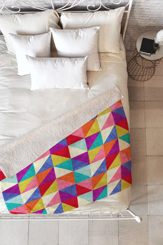 Jacqueline Maldonado Jubilee Fleece Throw Blanket