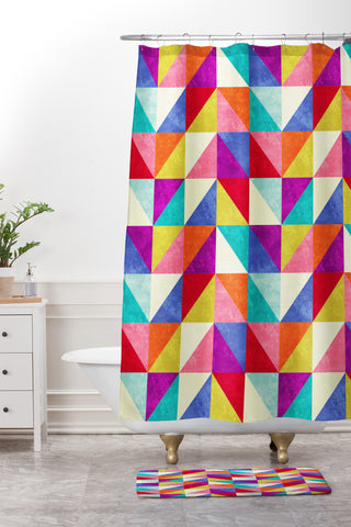 Jacqueline Maldonado Jubilee Shower Curtain And Mat