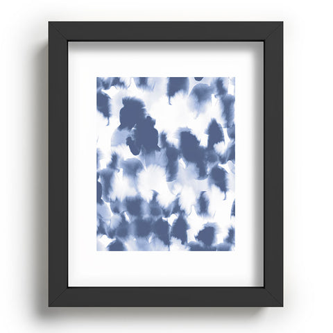 Jacqueline Maldonado Kindred Spirits Slate Blue Recessed Framing Rectangle
