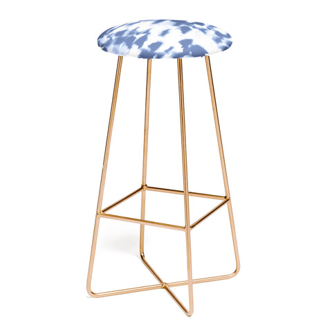 Jacqueline Maldonado Kindred Spirits Slate Blue Bar Stool
