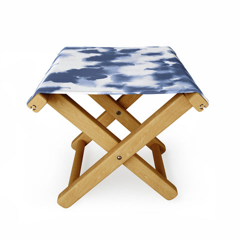 Jacqueline Maldonado Kindred Spirits Slate Blue Folding Stool