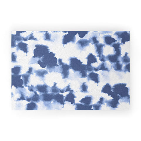 Jacqueline Maldonado Kindred Spirits Slate Blue Welcome Mat